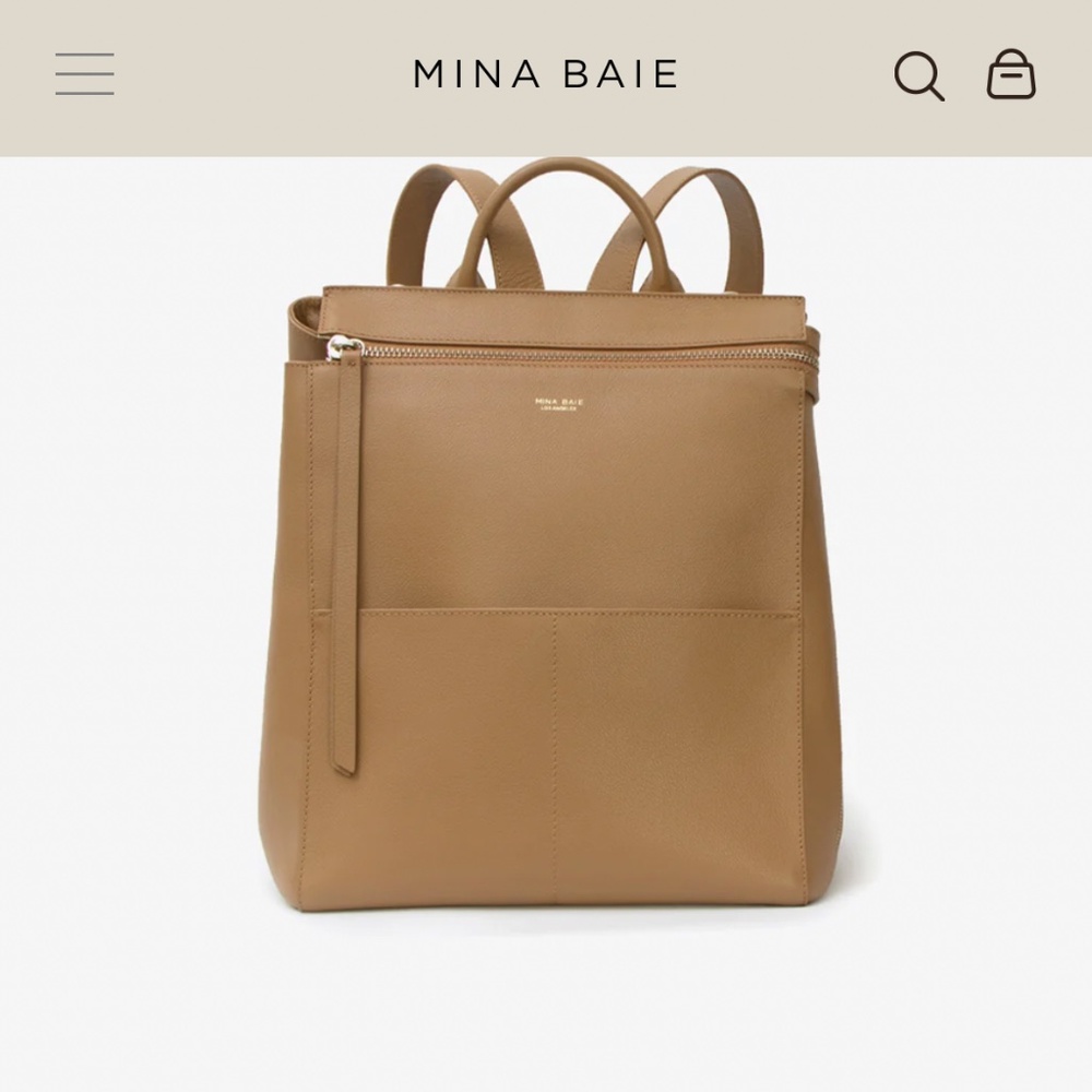 Mina Baie Harper Backpack Midi